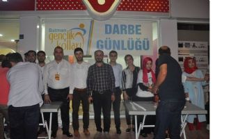 AK PARTİ&rsquo;Lİ GEN&Ccedil;LER, 23 G&Uuml;N BOYUNCA N&Ouml;BET TUTTU
