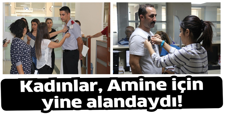 KADINLAR, &Acirc;MİNE İ&Ccedil;İN YİNE ALANDAYDI!