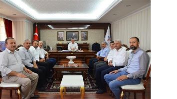 TERTİP KOMİTESİ, VALİ&rsquo;Yİ ZİYARET ETTİ