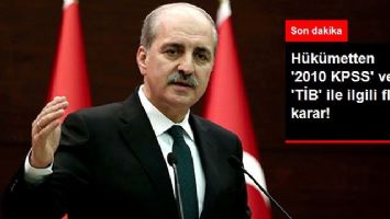 2010 KPSS'DE FLAŞ KARAR