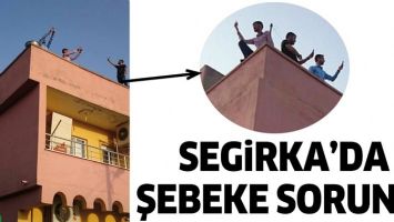 SEGİRKA&rsquo;DA ŞEBEKE SORUNU!