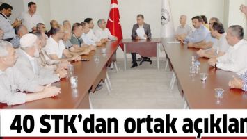 40 STK&rsquo;DAN ORTAK A&Ccedil;IKLAMA