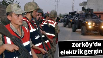 ZORK&Ouml;Y&rsquo;DE ELEKTRİK GERGİNLİĞİ!