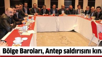 B&Ouml;LGE BAROLARI, ANTEP SALDIRISINI KINADI!