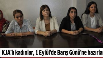 KJA&rsquo;LI KADINLAR, D&Uuml;NYA BARIŞ G&Uuml;N&Uuml;&rsquo;NE HAZIRLANIYOR