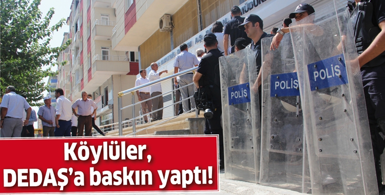 K&Ouml;YL&Uuml;LER, DEDAŞ&rsquo;A BASKIN YAPTI!