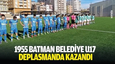 1955 Batman Belediye U17 deplasmanda kazandı