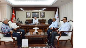 DERNEK VE SENDİKALARDAN VALİ&rsquo;YE ZİYARET
