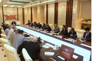 REKT&Ouml;R ULU&Ccedil;AM, Y&Ouml;K TOPLANTISINA KATILDI