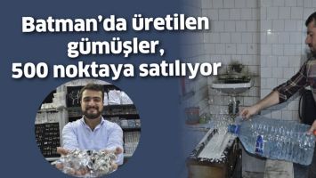 BATMAN&rsquo;DA &Uuml;RETİLEN G&Uuml;M&Uuml;ŞLER, 500 NOKTAYA SATILIYOR