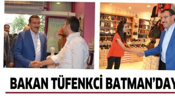 BAKAN T&Uuml;FENKCİ BATMAN&rsquo;DAYDI