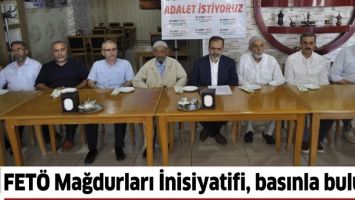 FET&Ouml; MAĞDURLARI İNİSİYATİFİ, BASINLA BULUŞTU