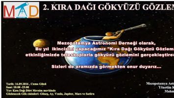KIRA&rsquo;DA G&Uuml;NEŞ VE AYI G&Ouml;ZLEMLEYECEKLER