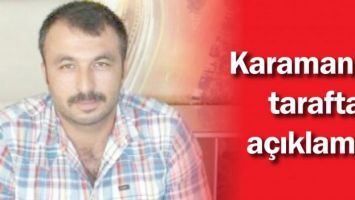 KARAMAN&rsquo;DAN TARAFTARLAR A&Ccedil;IKLAMASI