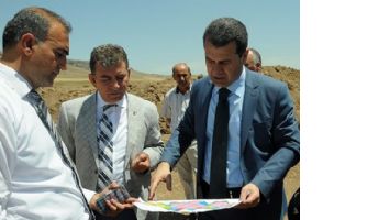 YENİ VALİ OSB'DE İNCELEMELERDE BULUNDU