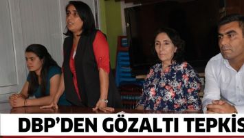 DBP&rsquo;DEN G&Ouml;ZALTI TEPKİSİ!