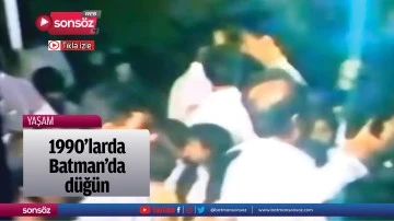 1990'larda Batman'da d&uuml;ğ&uuml;n