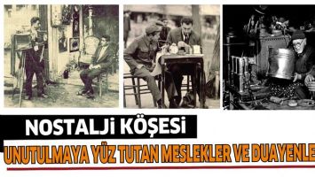UNUTULMAYA Y&Uuml;Z TUTAN MESLEKLER VE DUAYENLER 1