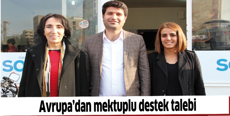 AVRUPA&rsquo;DAN MEKTUPLU DESTEK TALEBİ