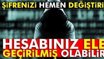 HESABINIZ ELE GE&Ccedil;İRİLMİŞ OLABİLİR!