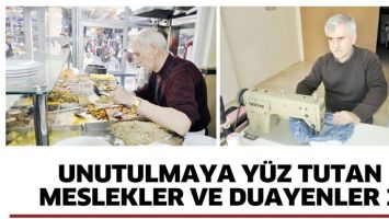 UNUTULMAYA Y&Uuml;Z TUTAN MESLEKLER VE DUAYENLER 2