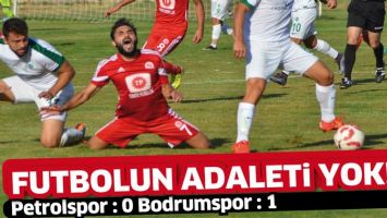FUTBOLUN ADALETİ YOK!...