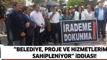 &ldquo;BELEDİYE, PROJE VE HİZMETLERİMİZİ SAHİPLENİYOR&rdquo; İDDİASI!
