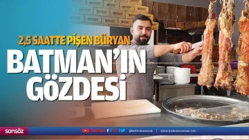 2,5 saatte pişen b&uuml;ryan, Batman&rsquo;ın g&ouml;zdesi&hellip;