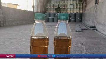 2 bin 398 litre sahte zeytinyağı ele ge&ccedil;irildi