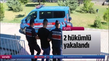 2 h&uuml;k&uuml;ml&uuml; yakalandı