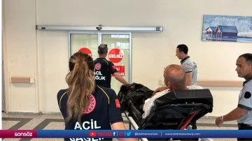 2 kişi boğulma tehlikesi ge&ccedil;irdi