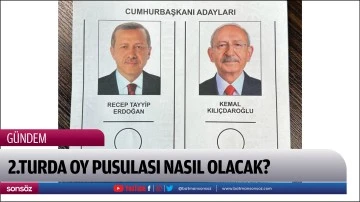 2.turda oy pusulası nasıl olacak?