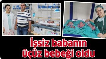 İŞSİZ BABANIN &Uuml;&Ccedil;&Uuml;Z BEBEĞİ OLDU