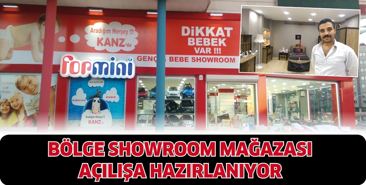 B&Ouml;LGE SHOWROOM MAĞAZASI, A&Ccedil;ILIŞA HAZIRLANIYOR