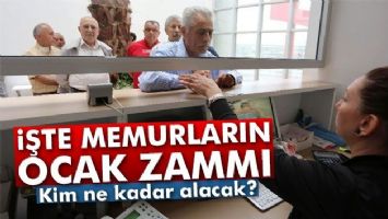 Memurların beklediği maaş zammı belli oldu