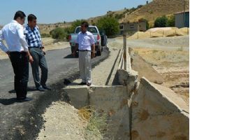 KAYMAKAM, OKUL İNŞAATLARINI İNCELEDİ