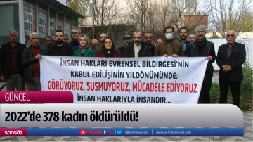 Bu yıl 378 kadın &ouml;ld&uuml;r&uuml;ld&uuml;!