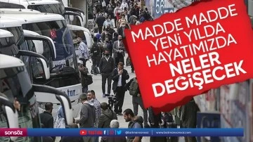 2024 yılına yeniliklerle girdik! İşte o d&uuml;zenlemeler...