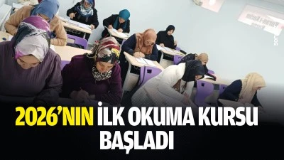 2026&rsquo;nın ilk okuma kursu başladı