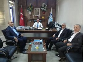 STK&rsquo;LARDAN SGK İL M&Uuml;D&Uuml;R&Uuml; &Ouml;KTEN&rsquo;E ZİYARET