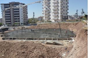 ASRI SAADET CAMİSİNİN YAPIMINA BAŞLANDI