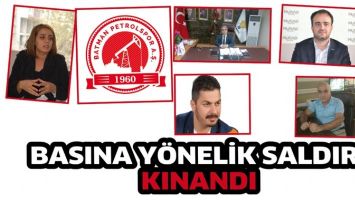 BASINA Y&Ouml;NELİK SALDIRIYI KINADILAR