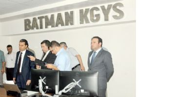 VALİ, KGYS&rsquo;NİN G&Ouml;R&Uuml;NT&Uuml;LERİNİ İNCELEDİ
