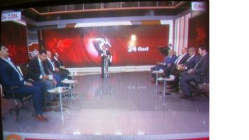 &Ouml;ZDEMİR, KANAL 24&rsquo;TE KONUŞTU
