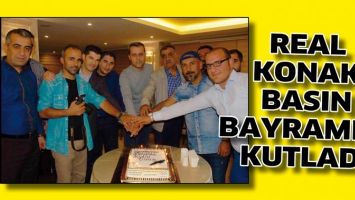 REAL KONAK, BASIN BAYRAMINI KUTLADI