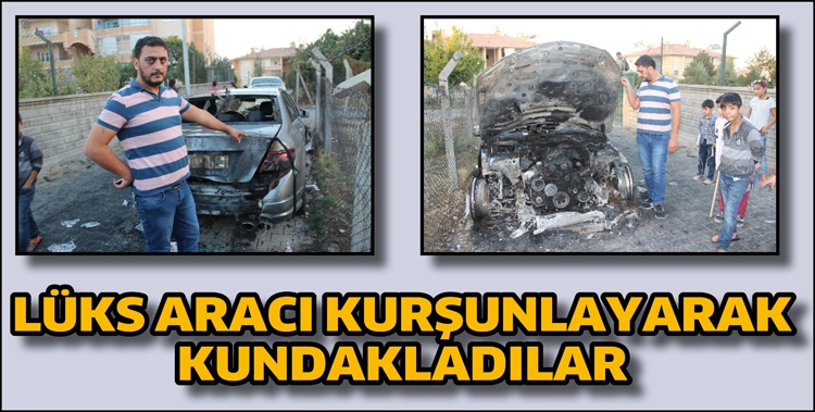 L&Uuml;KS ARACI KURŞUNLAYARAK KUNDAKLADILAR