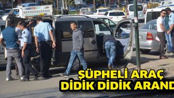 Ş&Uuml;PHELİ ARA&Ccedil;, DİDİK DİDİK ARANDI