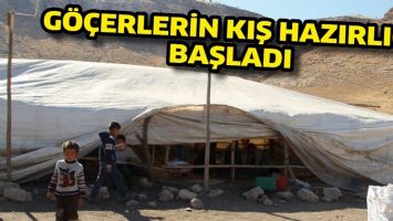 G&Ouml;&Ccedil;ERLERİN KIŞ HAZIRLIĞI BAŞLADI