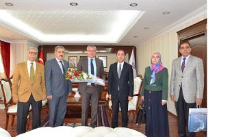 PTT HEYETİ, VALİ&rsquo;Yİ ZİYARET ETTİ