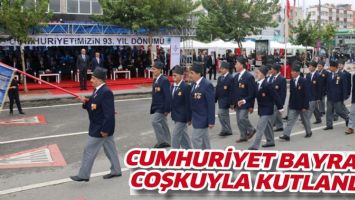 CUMHURİYET BAYRAMI COŞKUYLA KUTLANDI